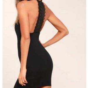 New with tags bodycon cocktail dress from lulus